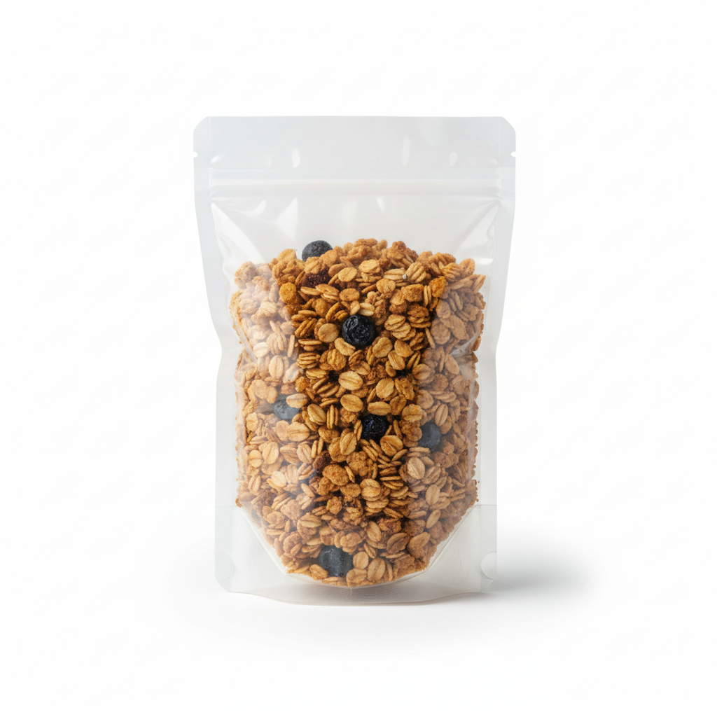 Granola con arándanos 1Kg doypack transparente