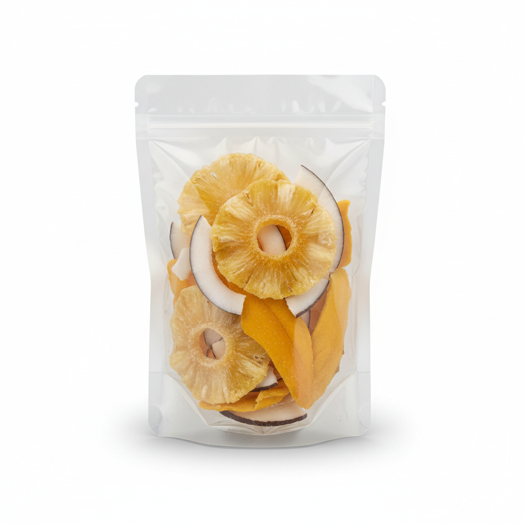 Chips tropical mix 500g doypack transparente