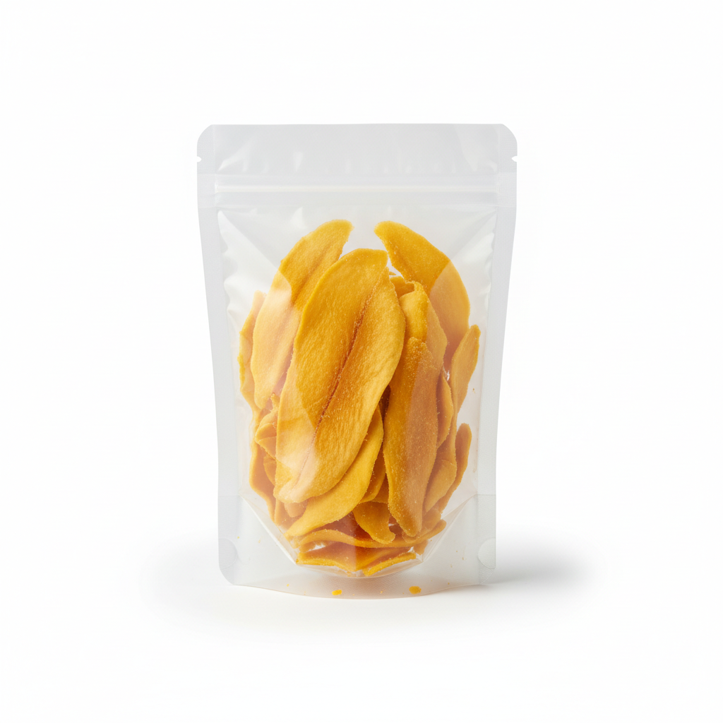 Chips de mango 500g doypack transparente